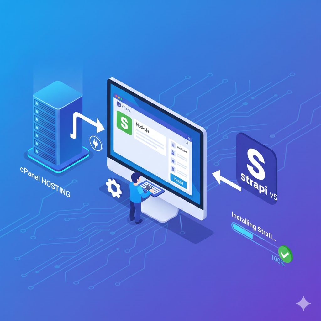 Hướng Dẫn Cài Đặt Strapi v5 Lên Hosting cPanel