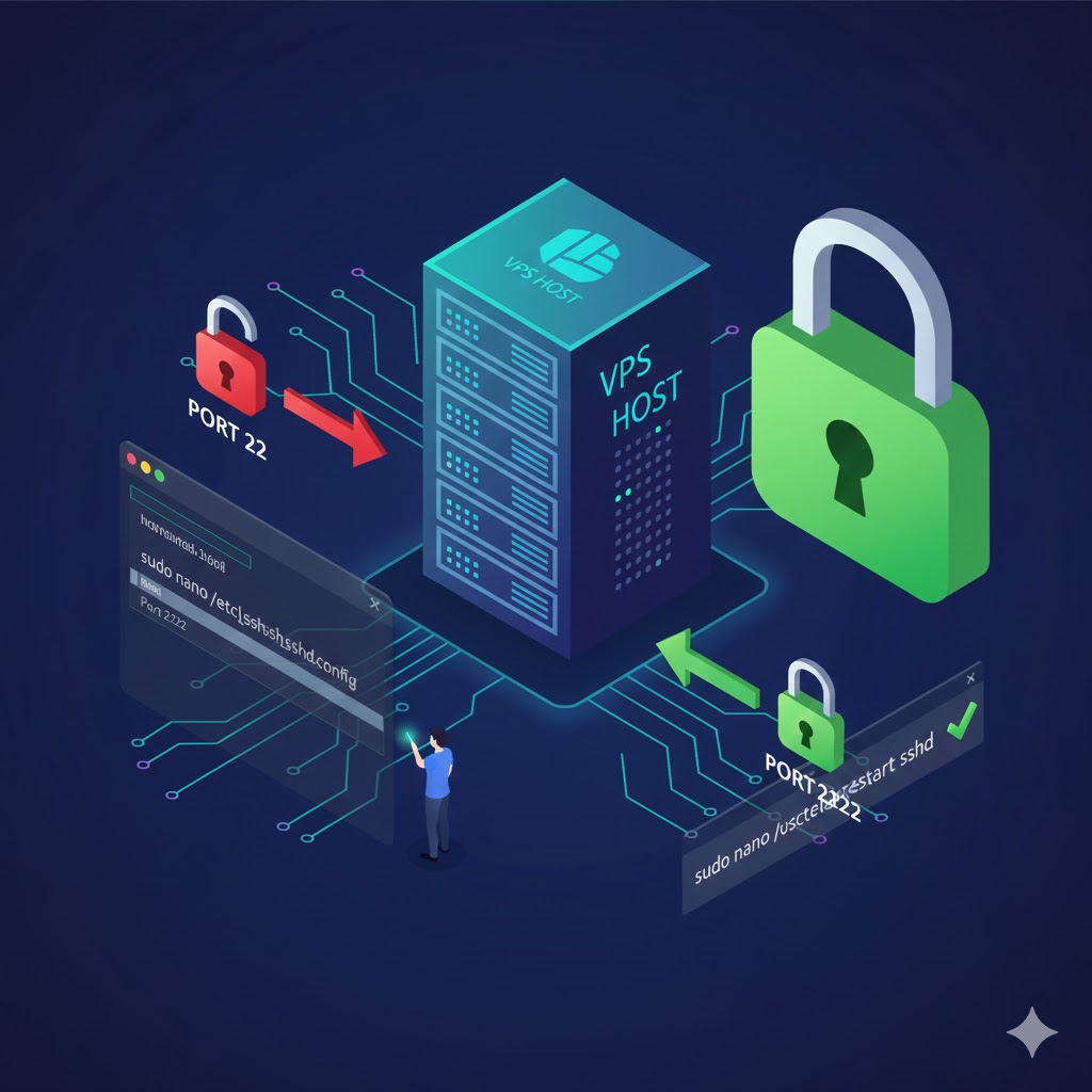 Hướng dẫn đổi port SSH