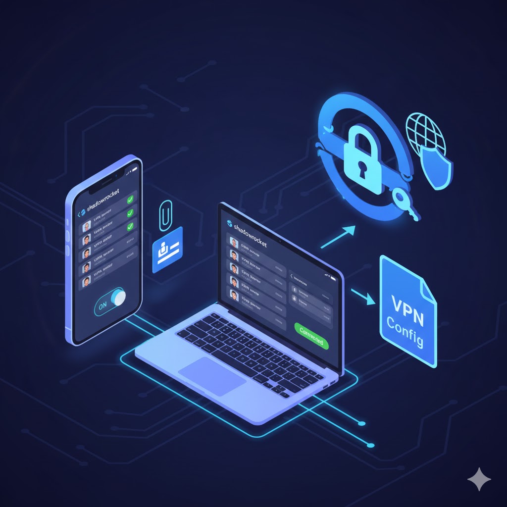 Hướng dẫn thêm file VPN và cấu hình Shadowrocket IOS + MacOS